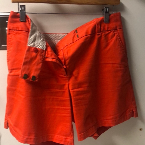 Orange ATLoft Bermudas with belt loop & 5 pockets - Picture 1 of 7